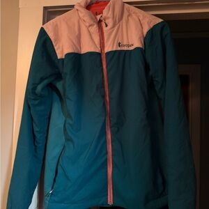 Cotopaxi Peach and Coral Outdoor Jacket